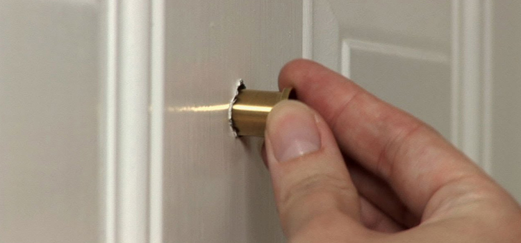 peephole door repair in El Cerrito
